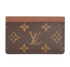 Louis Vuitton Card Holder, &pound;110, Accessories, Brown, Canvas, Back view